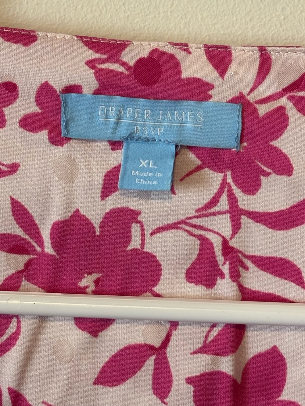 Draper James RSVP Pink Floral Spring Wedding Guest Maxi Dress Womens Size XL - Picture 5 of 13